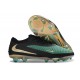 Crampons Nike Phantom 6 Elite Low FG Vert Noir Or