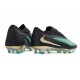 Crampons Nike Phantom 6 Elite Low FG Vert Noir Or