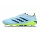 Crampons Adidas Predator Elite Laceless FG Bleu