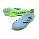 Crampons Adidas Predator Elite Laceless FG Bleu
