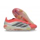 Crampons Adidas Predator Elite Laceless FG Rouge Blanc Noir