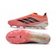 Crampons Adidas Predator Elite Laceless FG Rose Noir