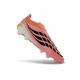 Crampons Adidas Predator Elite Laceless FG Rose Noir