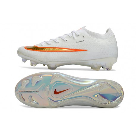 Nike Crampons Zoom Mercurial Vapor XVII Elite FG Blanc Rouge