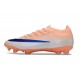 Nike Crampons Zoom Mercurial Vapor XVII Elite FG Orange Bleu