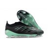 Crampons Adidas Predator Elite Laceless FG Noir Vert