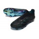Crampons Adidas Predator Elite Laceless FG Noir Bleu