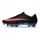 Nike Crampons Zoom Mercurial Vapor XVII Elite FG Noir Orange