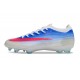 Nike Crampons Zoom Mercurial Vapor XVII Elite FG Bleu Blanc Rouge