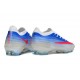 Nike Crampons Zoom Mercurial Vapor XVII Elite FG Bleu Blanc Rouge