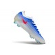 Nike Crampons Zoom Mercurial Vapor XVII Elite FG Bleu Blanc Rouge
