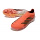 Crampons Adidas Predator Elite Laceless FG Solar Turbo Thermal Chrome Noir