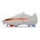 Nike Crampons Zoom Mercurial Vapor XVII Elite FG Blanc Or Rouge