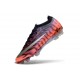 Nike Crampons Zoom Mercurial Vapor XVII Elite FG Orange Noir Argent