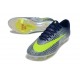 Nike Crampons Zoom Mercurial Vapor XVII Elite FG Bleu Vert