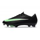 Nike Crampons Zoom Mercurial Vapor XVII Elite FG Noir Vert