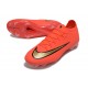 Nike Crampons Zoom Mercurial Vapor XVII Elite FG Rouge Or