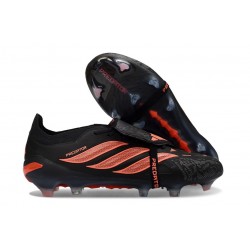 Chaussure de Foot Adidas Predator FT Elite FG Noir Orange