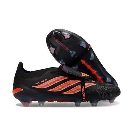 Chaussure de Foot Adidas Predator FT Elite FG Noir Orange