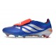 Chaussure de Foot Adidas Predator FT Elite FG Bleu Argent Rouge