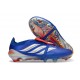 Chaussure de Foot Adidas Predator FT Elite FG Bleu Argent Rouge