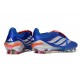 Chaussure de Foot Adidas Predator FT Elite FG Bleu Argent Rouge