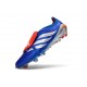 Chaussure de Foot Adidas Predator FT Elite FG Bleu Argent Rouge