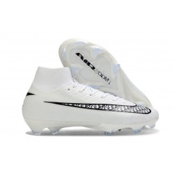 Nike Mercurial Superfly 10 Elite FG Nouvelles Blanc Noir