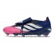 Chaussure de Foot Adidas Predator FT Elite FG Rose Bleu Argent