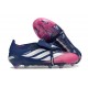 Chaussure de Foot Adidas Predator FT Elite FG Rose Bleu Argent