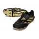 Chaussure de Foot Adidas Predator FT Elite FG Noir Dore