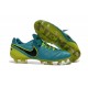 Chaussures Nike Tiempo Legend 6 FG Pas Cher Bleu Noir Volt