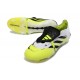 Chaussure de Foot Adidas Predator FT Elite FG Blanc Noir Jaune
