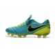 Chaussures Nike Tiempo Legend 6 FG Pas Cher Bleu Noir Volt