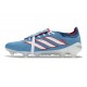 Chaussure de Foot Adidas Predator FT Elite FG Bleu Blanc Rouge