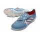 Chaussure de Foot Adidas Predator FT Elite FG Bleu Blanc Rouge