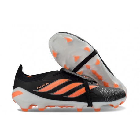 Chaussure de Foot Adidas Predator FT Elite FG Noir Orange