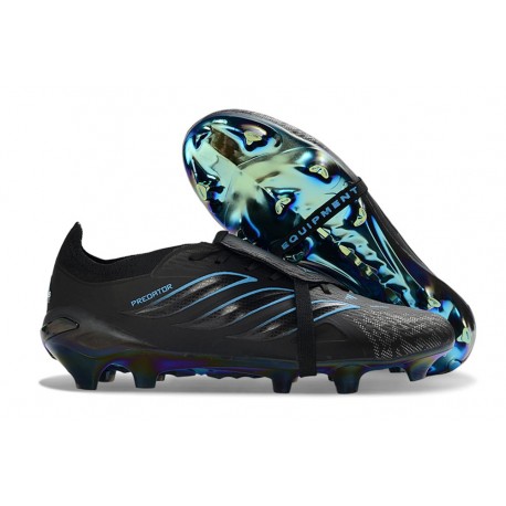 Chaussure Adidas Predator FT Elite FG EQT -Noir Vert Édition Limitée