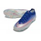 Nike Air Zoom Mercurial Vapor 17 Elite FG Nouvelle Bleu Argent Rose