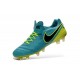 Chaussures Nike Tiempo Legend 6 FG Pas Cher Bleu Noir Volt