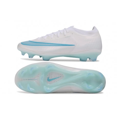 Nike Air Zoom Mercurial Vapor 17 Elite FG Nouvelle Blanc Bleu