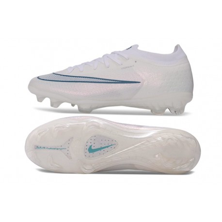 Nike Air Zoom Mercurial Vapor 17 Elite FG Nouvelle Blanc Bleu Ciel