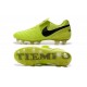 Nike 2016 Chaussures Nike Tiempo Legend VI FG Volt Noir