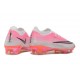 Nike Air Zoom Mercurial Vapor 17 Elite FG Nouvelle Rose Argent