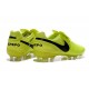 Nike 2016 Chaussures Nike Tiempo Legend VI FG Volt Noir