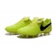 Nike 2016 Chaussures Nike Tiempo Legend VI FG Volt Noir