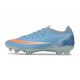 Crampons Nike Zoom Mercurial Vapor XVII Elite FG Bleu Orange