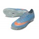 Crampons Nike Zoom Mercurial Vapor XVII Elite FG Bleu Orange