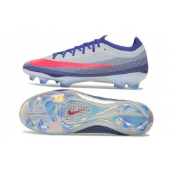 Crampons Nike Zoom Mercurial Vapor XVII Elite FG Bleu Rouge
