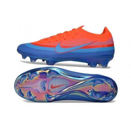 Crampons Nike Zoom Mercurial Vapor XVII Elite FG Rouge Bleu